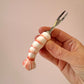 Vintage Set of 5 Shrimp Handled Appetizer Forks by Shafford