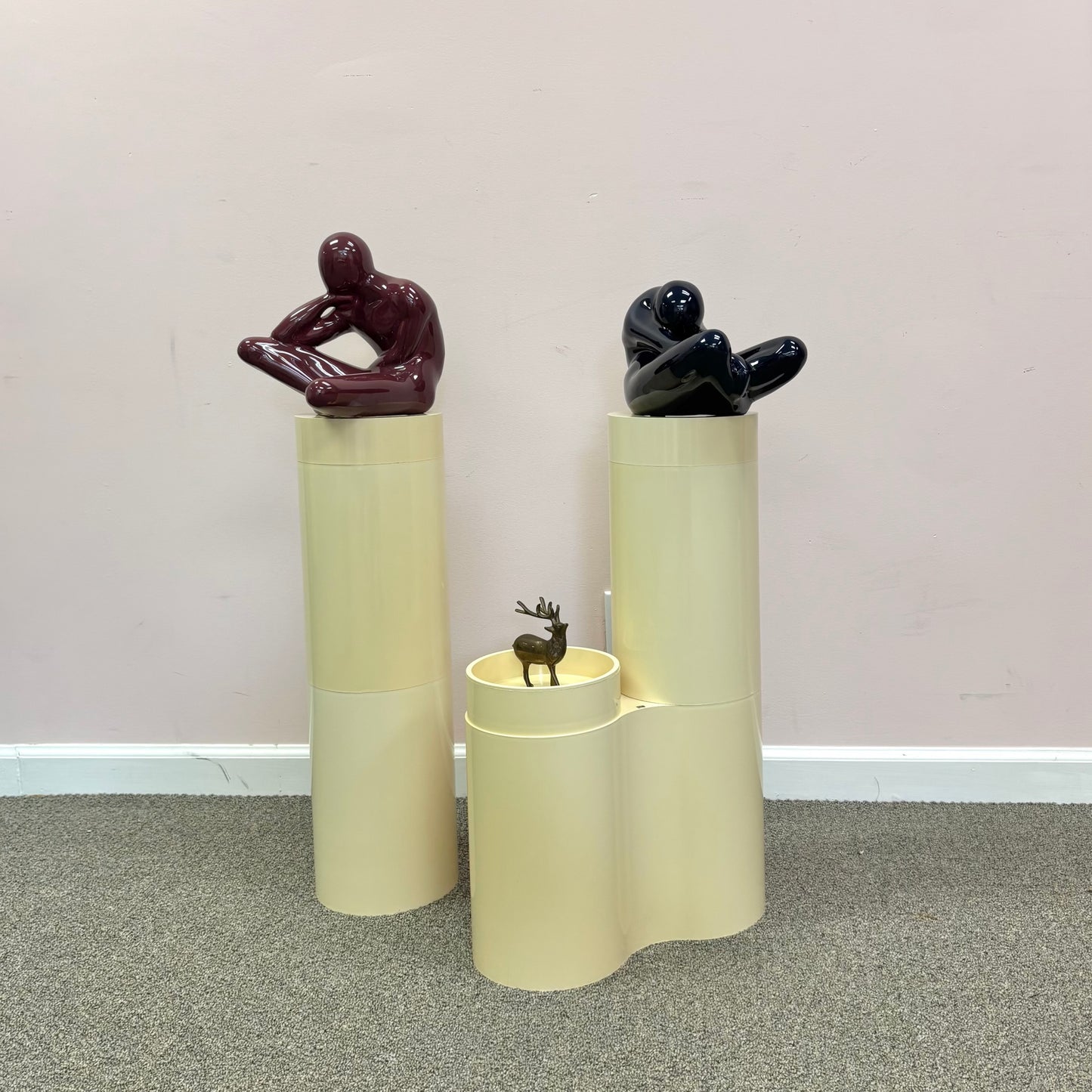 Vintage Modular “Fiocco” Pedestal by Pierluigi Spadolini for Kartell