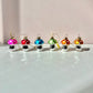 Colorful Mini Mushroom Ornament