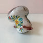 Vintage Italian Ceramic Lion Coin Bank