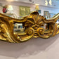 Vintage Large Gold Giltwood Rococo Style Mirror
