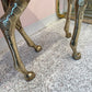 Vintage Extra Large Brass Giraffe 54.5"