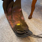 Vintage Tommaso Barbi Style Hollywood Regency Brass Palm Tree Sculpture