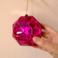 Fuscia Pink Gem Ornament