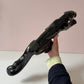 Vintage Ceramic Black Panther Statue