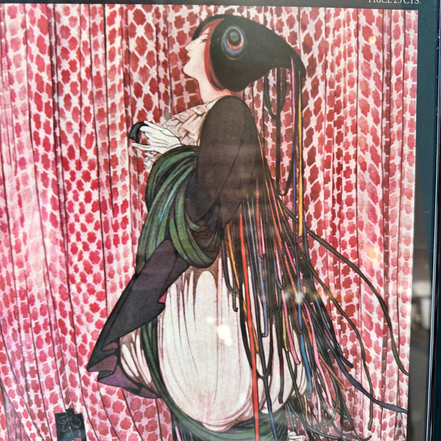 Vintage Framed Vogue Cover Poster