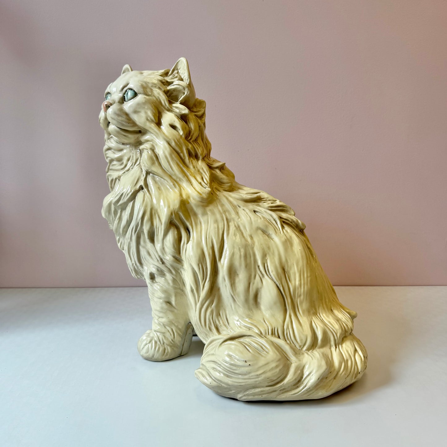 Vintage Mid-Century Extra Large 1960’s Persian Cat Statue