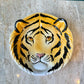 Vintage Italian Terracotta Tiger Head Bowl