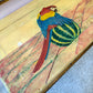 Vintage Hand Crafted Mexican Console and Mirror Set by Diseños Caaesa
