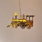 Vintage Tin 'Noel' Train Ornament