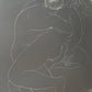 Vintage 1974 “Untitled - Embrace” Limited Edition Artists Proof Lithograph by Pierre-Yves Trémois