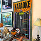Vintage Hand Painted Original "Karaoke" Artwork
