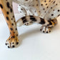 Vintage Large Italian Ceramic Cheetah Statue