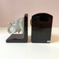 Pair of Vintage Fitz & Floyd Elephant Head Ceramic Bookends