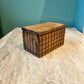 Vintage Carved Wooden Trinket Box