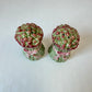 Vintage Ceramic Asparagus Bunch Salt & Pepper Set