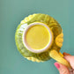 Vintage Set of 6 Large Ceramic Vegetable Mugs