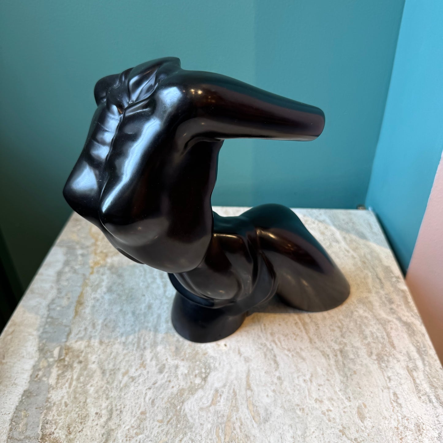 Vintage Bronze Female Sculpture #165 by Hattakitkosol Somchai