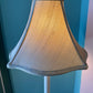 Vintage Mermaid and Dolphin Brass and Bronze Table Lamp with Shade