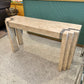 Vintage Maitland Smith Style Tessellated Console Table