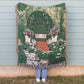 Secret Garden Cotton Woven Blanket by Lindy Stark