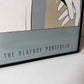 Vintage Framed "The Playboy Portfolio" Serigraph Print by Patrick Nagel