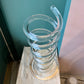 Mid Century Spiral Lucite Umbrella Stand by Dorothy Thorpe (as is)