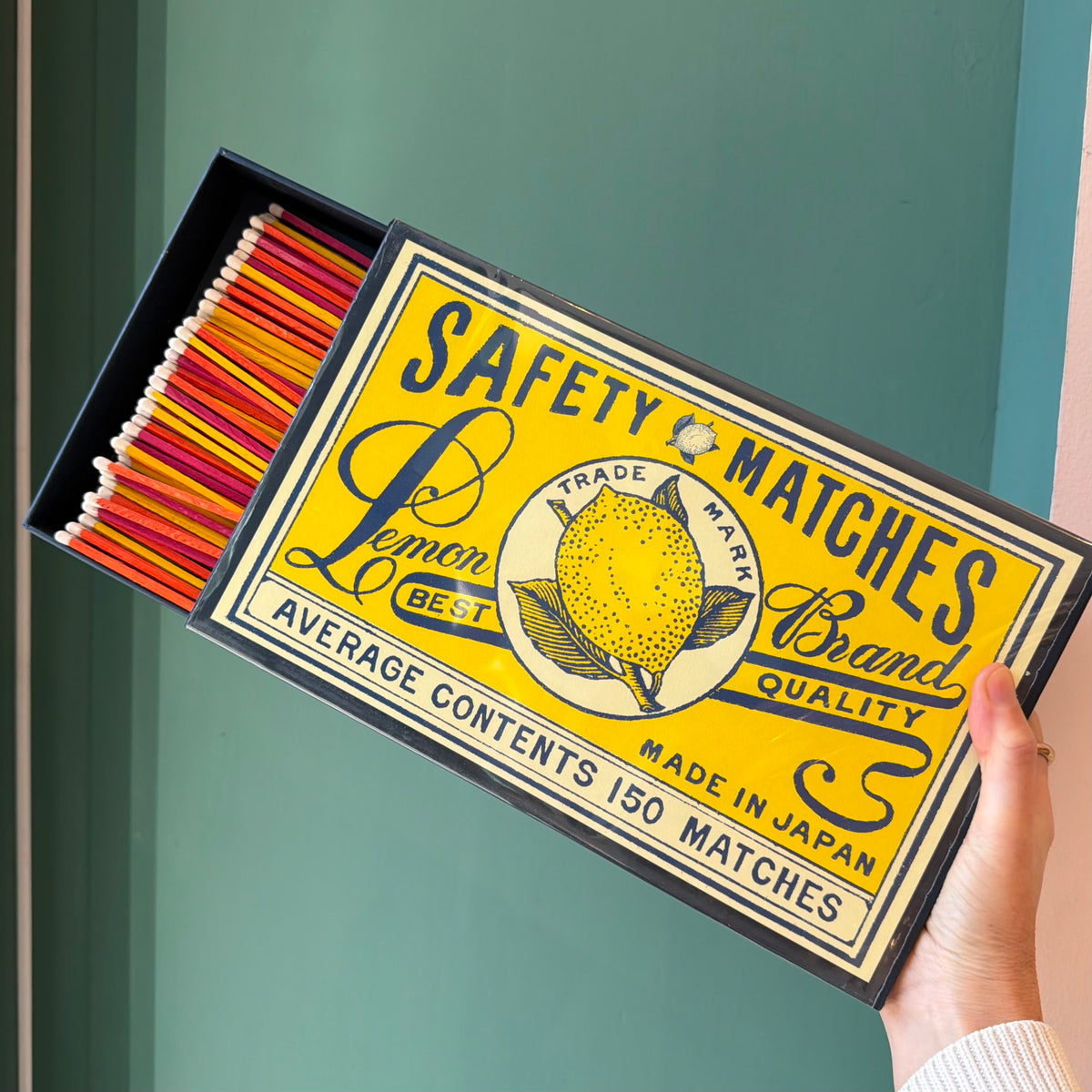 Lemon Giant Safety Matches by Archivist