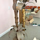 Vintage Tommaso Barbi Style Hollywood Regency Brass Palm Tree Sculpture