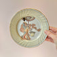 Vintage Set of 4 "Strolling Geisha" Appetizer Plates by Fitz & Floyd