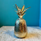 Vintage Brass Pineapple Box 7”