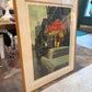 Vintage 1983 Signed Limited Edition Lithograph Titled "Variety Photoplays" by Davis Cone