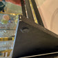 Vintage Postmodern Glass Side Table with Triangular Base by Becker Designs