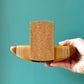 Mid Century Pair of Wood Block Bookends