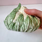 Vintage Italian Vietri Cauliflower Lidded Bowl