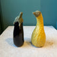Vintage Patricia Garrett Great Impressions Eggplant and Squash Salt & Pepper Shakers