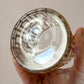 Vintage Set of 4 Imperial Glass Company Tumbler Glasses in the Gold Shoji Pattern