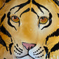Vintage Italian Terracotta Tiger Head Bowl