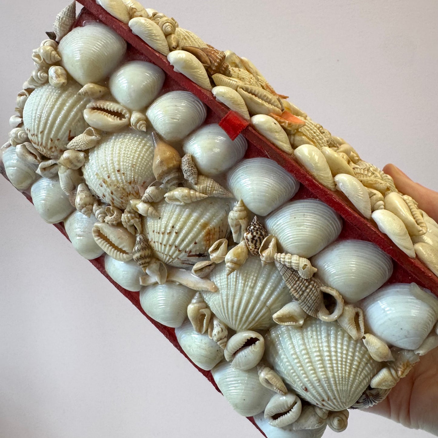 Vintage Shell Encrusted Box