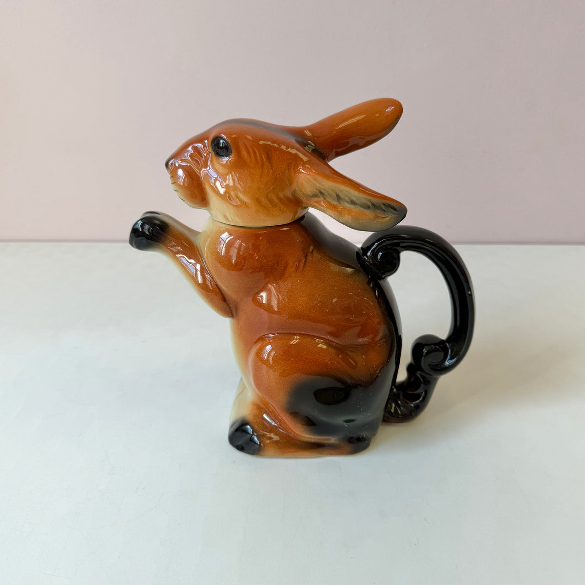Vintage Ceramic Rabbit Teapot