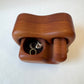 Vintage Handcrafted Rosewood Whale Storage Box