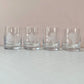 Vintage Set of 4 Card Face Drinking Glasses by Lenox for Kate Spade