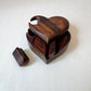 Vintage Wooden Heart Puzzle Box