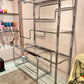DIA Chrome and Glass Nesting Etagere