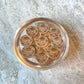 Vintage Lucite 1973 Penny Dome Paperweight