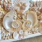 Vintage Shell Encrusted Mirror