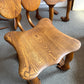 Pair of 1980 Andrew Willner Figure Chairs/Signed and Dated