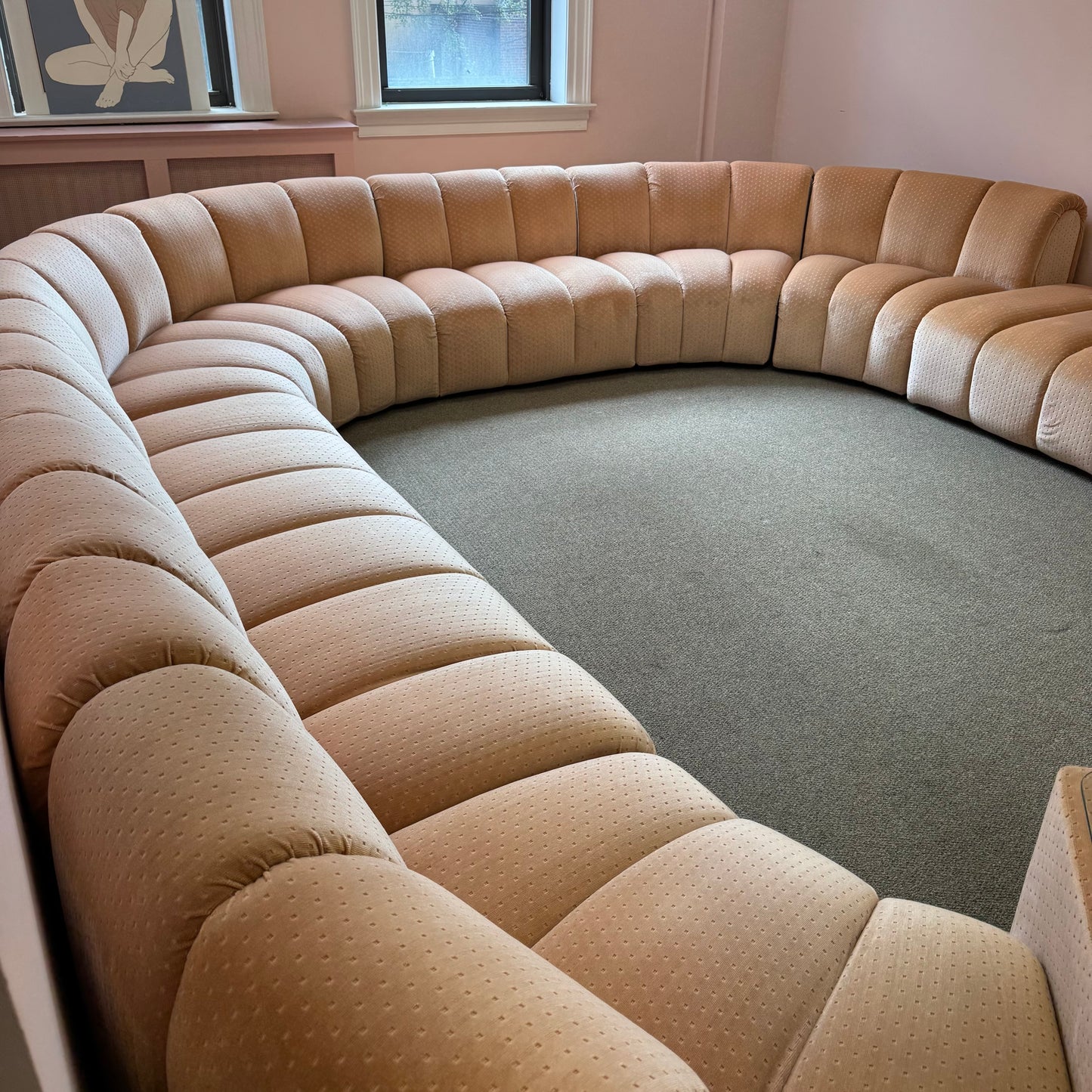 Vintage Flair for Bernhardt Modular Sectional Sofa/sold by piece