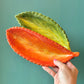 Vintage Ceramic Leaf Dish