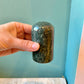 Pair of Green Marble Salt and Pepper Shakers